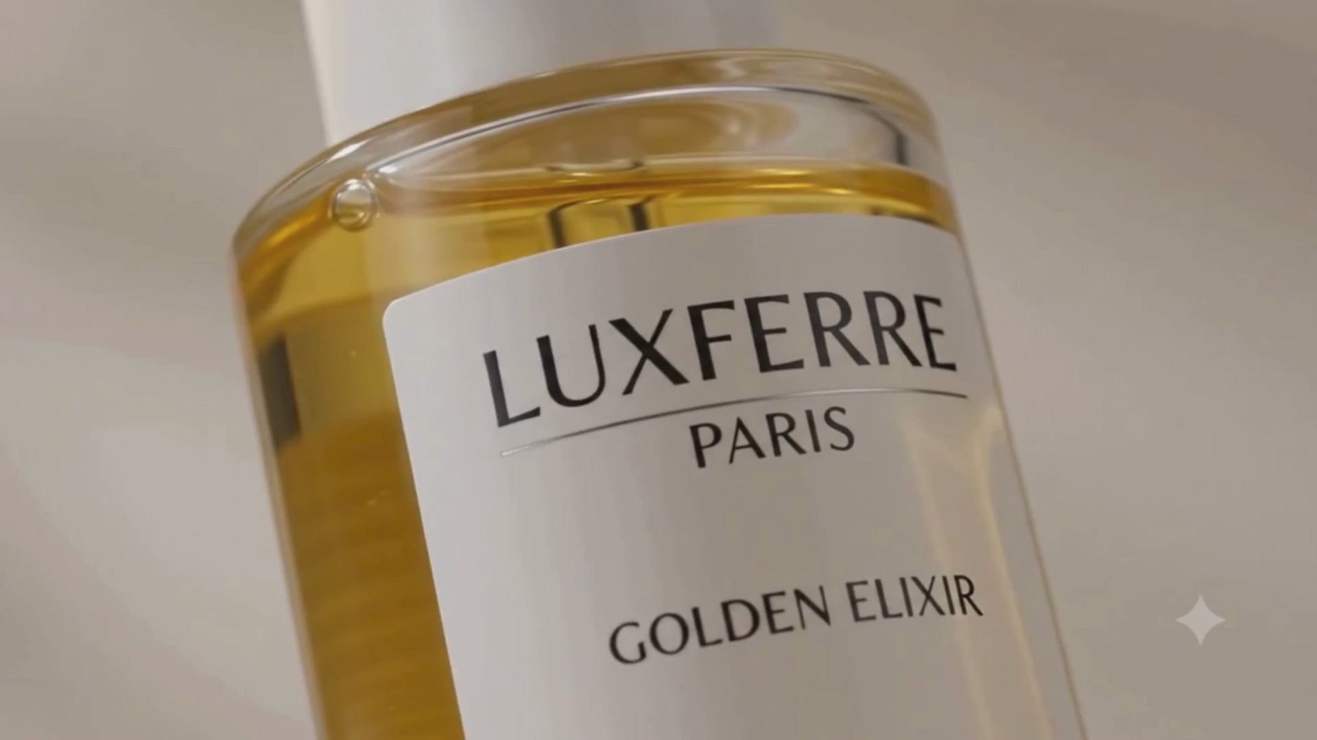 Vidéo GOLDEN ELIXIR Luxferre Paris